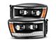 PRO-Series Projector Headlights; Black Housing; Clear Lens (06-09 RAM 2500)