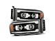 PRO-Series Projector Headlights; Black Housing; Clear Lens (03-05 RAM 2500)