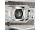 PRO-Series Projector Headlights; Chrome Housing; Clear Lens (03-05 RAM 2500)