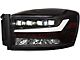 Quad-Pro LED Projector Headlights; Black Housing; Clear Lens (06-09 RAM 2500)