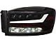 Quad-Pro LED Projector Headlights; Black Housing; Clear Lens (06-09 RAM 2500)