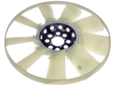 Radiator Clutch Fan Blade; Plastic (10-12 6.7L I6 RAM 2500)