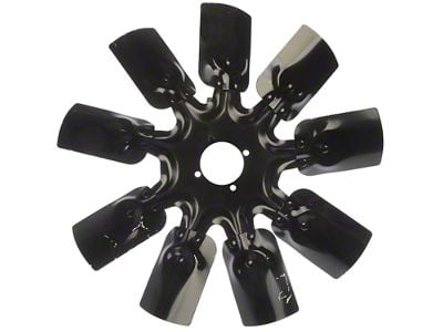 Radiator Clutch Fan Blade; Steel (2003 8.0L RAM 2500)