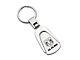 RAM Teardrop Key Fob; Chrome