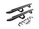 Go Rhino RB30 Running Boards with Drop Steps; Textured Black (10-24 RAM 2500 Crew Cab)