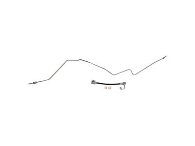 Rear Brake Hose with Steel Line; Passenger Side (03-13 RAM 2500)