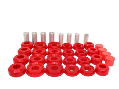 Rear Control Arm Bushings; Red (14-18 RAM 2500)