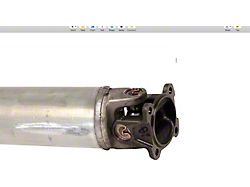 Rear Driveshaft Assembly (14-18 4WD RAM 2500 Crew Cab w/ 6.4-Foot Box & Automatic Transmission)