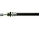Rear Parking Brake Cable; 69.01-Inch; Driver Side (2008 RAM 2500 Quad Cab)
