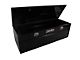 Red Label Series Fifth Wheel Utility Tool Box; Gloss Black (Universal; Some Adaptation May Be Required)