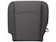 Replacement Bottom Bucket Seat Cover; Driver Side; Diesel Gray Cloth (13-18 RAM 2500 SLT, Tradesman; 13-16 RAM 2500 Power Wagon; 2014 RAM 2500 Outdoorsman)