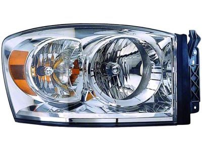 Replacement Headlight; Passenger Side (07-09 RAM 2500)