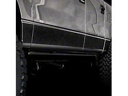 Rocker Armor Kit; Black (10-24 RAM 2500 Mega Cab w/ OE Fender Flares)