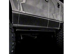 Rocker Armor Kit; Black (10-24 RAM 2500 Crew Cab w/ 6.4-Foot Box & w/o OE Fender Flares)