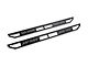 Rocker Armor Side Step Bars; Matte Black (10-24 RAM 2500 Crew Cab)