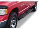 Rocker Armor Side Step Bars; Matte Black (03-09 RAM 2500 Quad Cab)