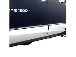 Rocker Panel Stainless Steel Molding (10-18 RAM 2500 Crew Cab w/ 6.4-Foot Box & OE Fender Flares)