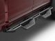 Round Tube Drop Style Nerf Side Step Bars; Black (10-24 RAM 2500 Crew Cab)