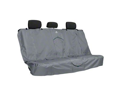 Rover Extended Dog Bench Seat Cover; Charcoal (Universal; Some Adaptation May Be Required)