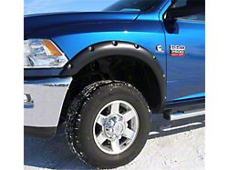 Ruff Riderz Fender Flares; Smooth Black (10-18 RAM 2500)