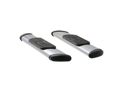 Regal 7-Inch Oval Side Step Bars; Body Mount; Polished Stainless (10-24 RAM 2500 Regular Cab)