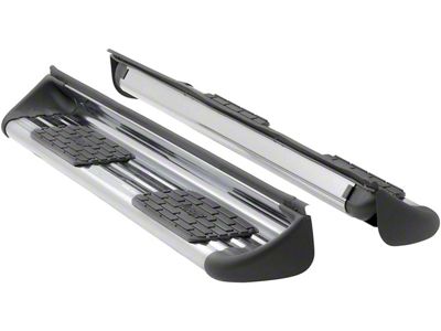 Stainless Side Entry Running Boards; Rocker Mount; Polished (10-24 RAM 2500 Crew Cab)