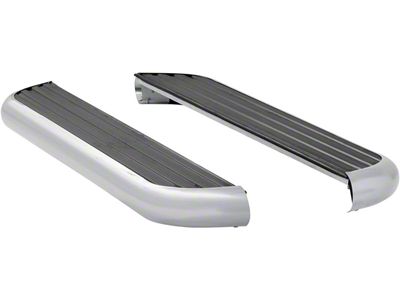 MegaStep 6.50-Inch Running Boards; Rocker Mount; Polished Stainless (10-24 RAM 2500 Regular Cab)