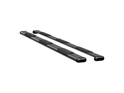 O-Mega II 6-Inch Wheel-to-Wheel Oval Side Step Bars without Mounting Brackets; Textured Black (10-18 RAM 2500 Crew Cab w/ 8-Foot Box)