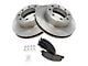 Semi-Metallic 8-Lug Brake Rotor and Pad Kit; Front (09-18 RAM 2500)