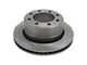 Semi-Metallic 8-Lug Brake Rotor and Pad Kit; Rear (09-18 RAM 2500)