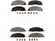 Semi-Metallic Brake Pads; Front and Rear (09-18 RAM 2500)