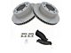 Semi-Metallic Performance 8-Lug Brake Rotor and Pad Kit; Front (03-08 RAM 2500)