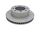 Semi-Metallic Performance 8-Lug Brake Rotor and Pad Kit; Front (03-08 RAM 2500)