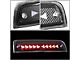 Sequential Triangle LED Third Brake Light; Carbon Fiber Look (10-18 RAM 2500)