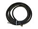 Series 6000 PTFE Line Hose; -6AN; 20-Foot Roll; Black