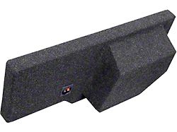 12-Inch Single Sealed Carpeted Subwoofer Enclosure (03-09 RAM 2500 Quad Cab)