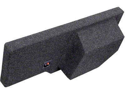 12-Inch Single Sealed Carpeted Subwoofer Enclosure (03-09 RAM 2500 Quad Cab)