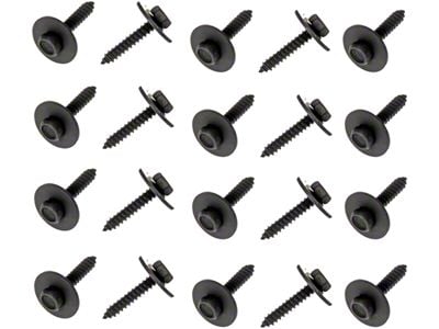 Splash Shield Retaining Self-Tapping Bolt; M4-1.59 x 25mm; 2-Pieces (12-17 RAM 2500)