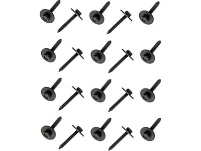 Splash Shield Retaining Self-Tapping Bolt; M4-1.59 x 33mm; 2-Pieces (12-21 RAM 2500)