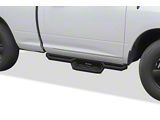 Square Tube Drop Style Nerf Side Step Bars; Matte Black (10-24 RAM 2500 Regular Cab)