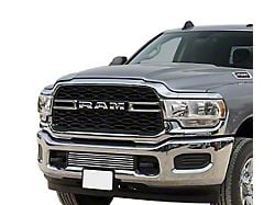 Stainless Steel Billet Lower Bumper Grille Overlay; Polished (19-24 RAM 2500 w/o Front Parking Sensors)