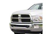 Stainless Steel Billet Lower Grille Insert; Black (10-12 RAM 2500, Excluding Laramie)