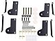 Platinum 4-Inch Oval Side Step Bars; Black (03-09 RAM 2500 Quad Cab)