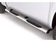 4-Inch Oval Straight Nerf Side Step Bars; Polished Stainless (10-24 RAM 2500 Crew Cab)