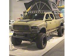 Striker Ram Air Hood; Unpainted (10-18 RAM 2500)