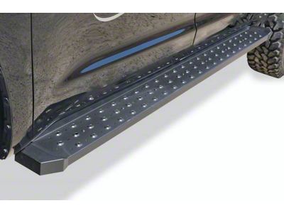 STX600 Running Boards; Black (10-24 RAM 2500 Regular Cab)