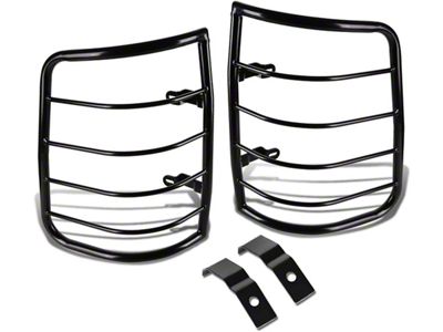 Tail Light Guards; Black (10-18 RAM 2500)