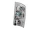 Tail Lights; Chrome Housing; Clear Lens (03-06 RAM 2500)