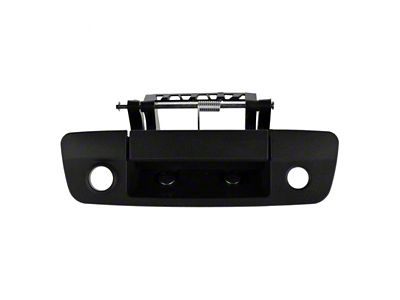 Tailgate Handle with Backup Camera Opening; Textured Black (10-12 RAM 2500)