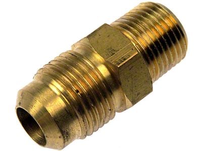 Transmission Oil Cooler Line; Threaded Connector (97-98 RAM 2500)